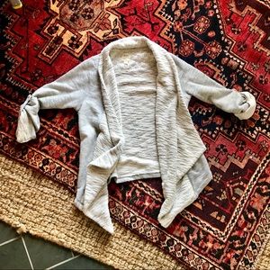 Dylan Grey Cardigan Sweater